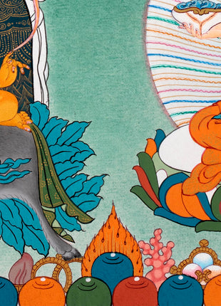 Guru Sangey Thangka | Eight Manifestations of Padmasambhava