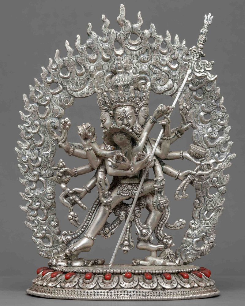 12 Armed Chakrasamvara Statue 