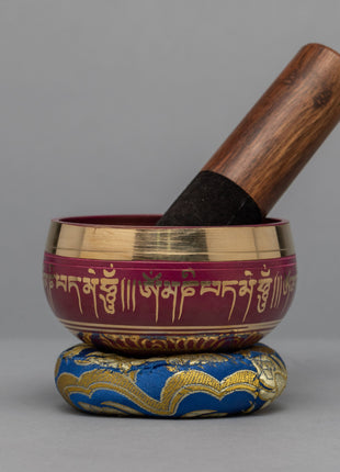 Meditation Singing Bowl | Mantra Crafted Bowl
