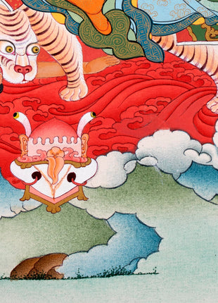 Guru Sangey Thangka | Eight Manifestations of Padmasambhava