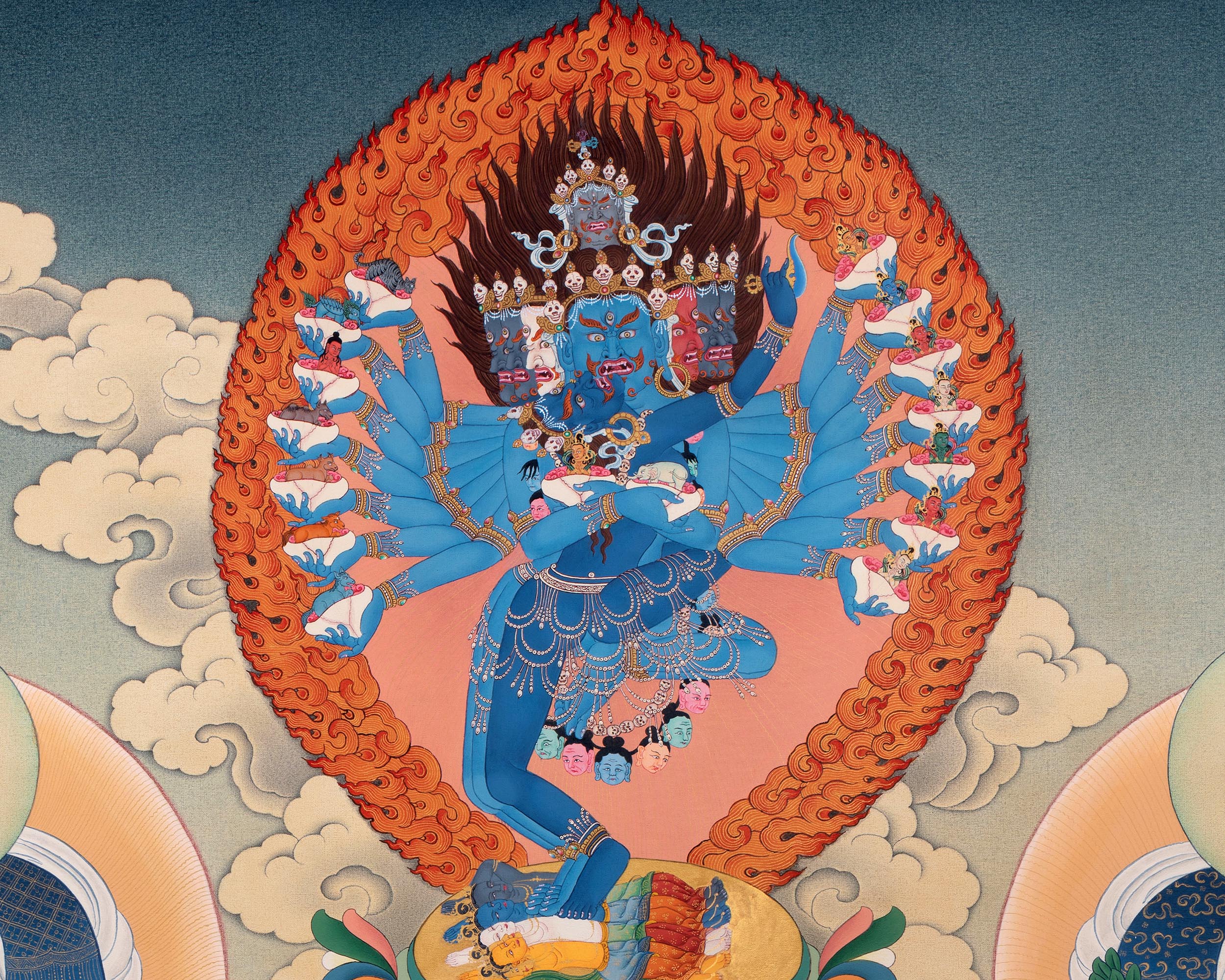Sachen Kunga Nyingpo | Buddhist Thangka Print