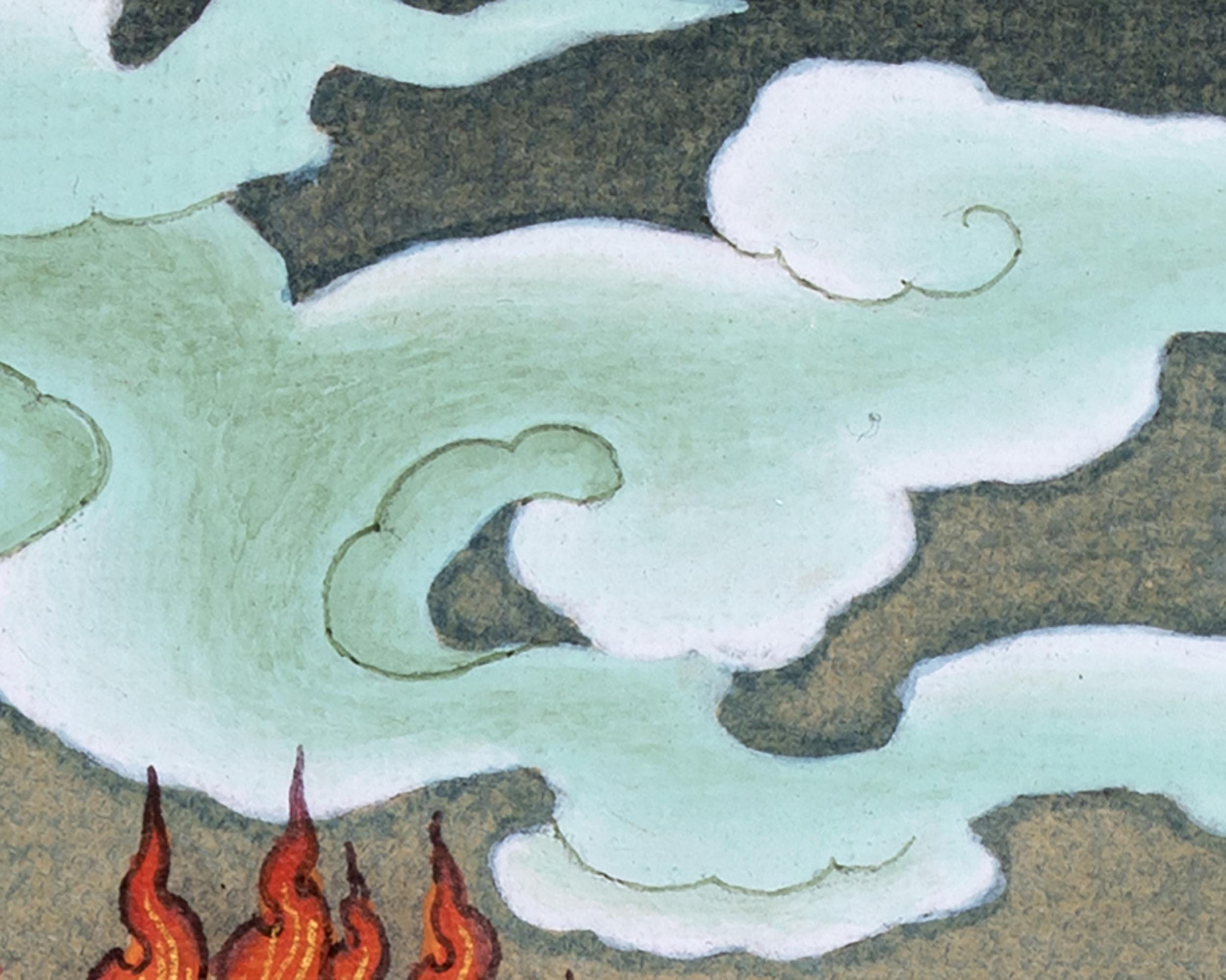 Vajravarahi | Dakini Thangka Print | High Quality Giclee Canvas Print