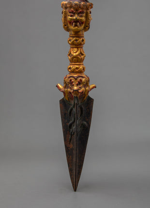 Tibetan Phurba | Vintage Dorje Phurba | Esoteric Ritual Object