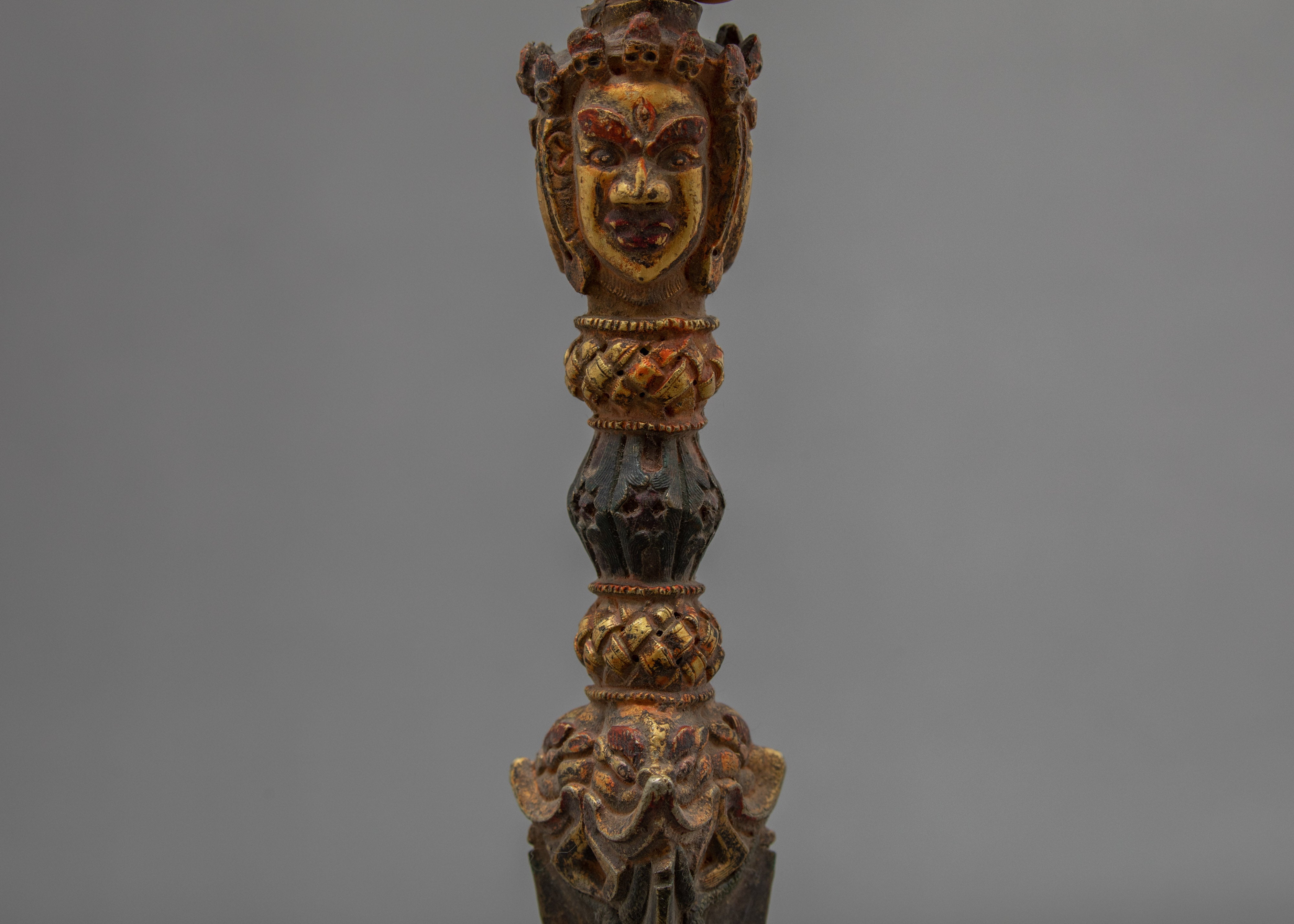 Ceremonial Dagger | Tibetan Phurba Kila | Nepal Antiques