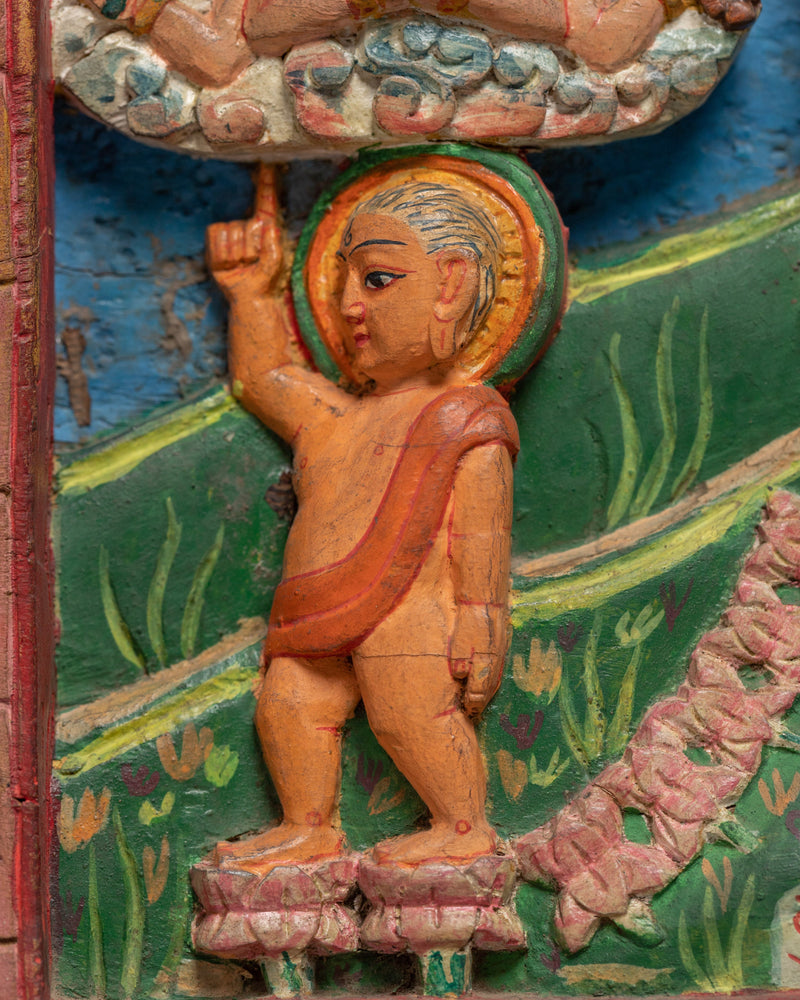Buddha Life History Panel | Himalayan Art