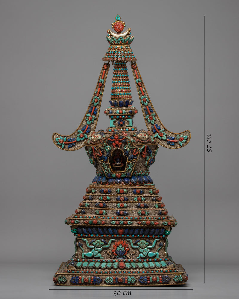 Buddhist Stupa | Art And Crafts | Ritual Object