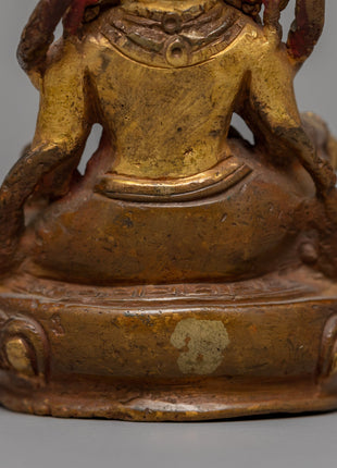 Dzambhala Buddha Wealth Deity Statue | Embodying the Essence of Material Well-being
