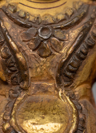 Dzambhala Buddha Wealth Deity Statue | Embodying the Essence of Material Well-being