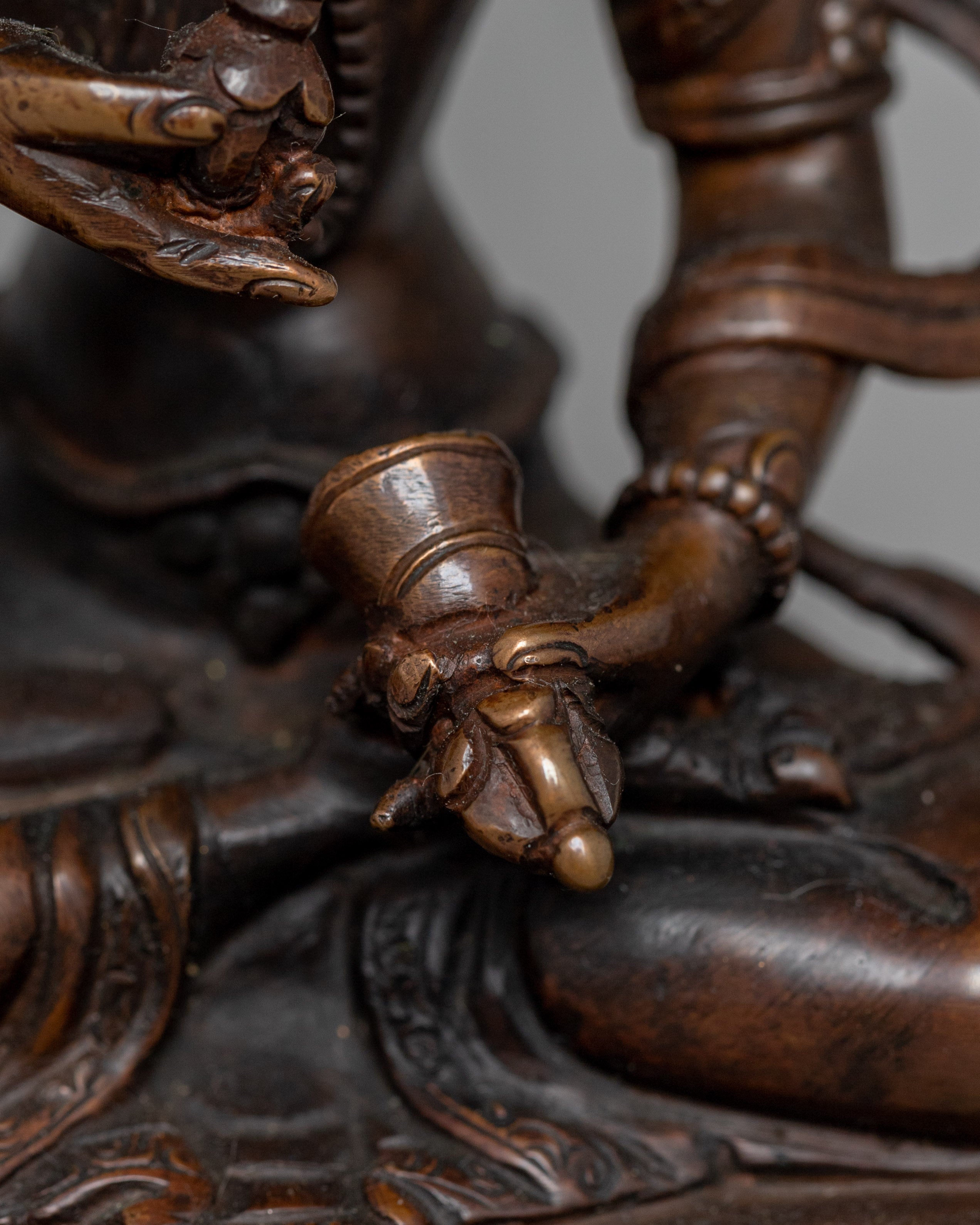 Vajrasattva Mantra Practice Statue | Buddha Sculpture For Mindfulness