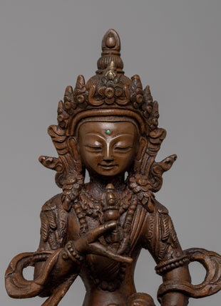 Dorje Sempa Vajrasattva Statue | Uncover Serenity with Our Gold Gilded Sculpture