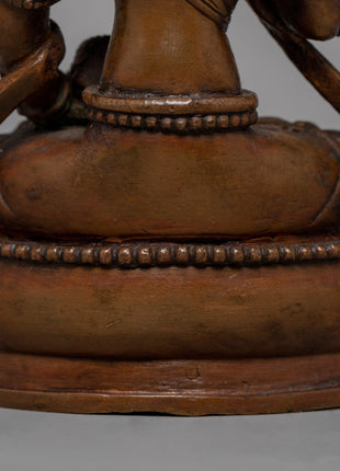 Dorje Sempa Vajrasattva Statue | Uncover Serenity with Our Gold Gilded Sculpture
