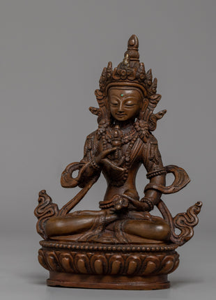 Dorje Sempa Vajrasattva Statue | Uncover Serenity with Our Gold Gilded Sculpture