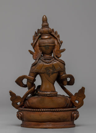 Dorje Sempa Vajrasattva Statue | Uncover Serenity with Our Gold Gilded Sculpture