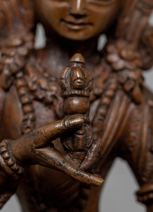 Dorje Sempa Vajrasattva Statue | Uncover Serenity with Our Gold Gilded Sculpture