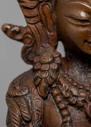 Dorje Sempa Vajrasattva Statue | Uncover Serenity with Our Gold Gilded Sculpture