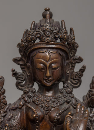 White Tara Artwork | Experience Divine Compassion