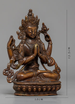 Chenrezig Avalokiteshvara Statue | Embrace the Spirit of Compassion