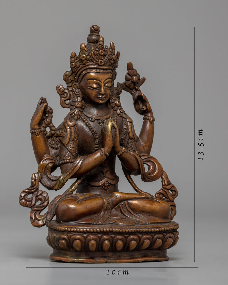 Chenrezig Avalokiteshvara Statue | Embrace the Spirit of Compassion