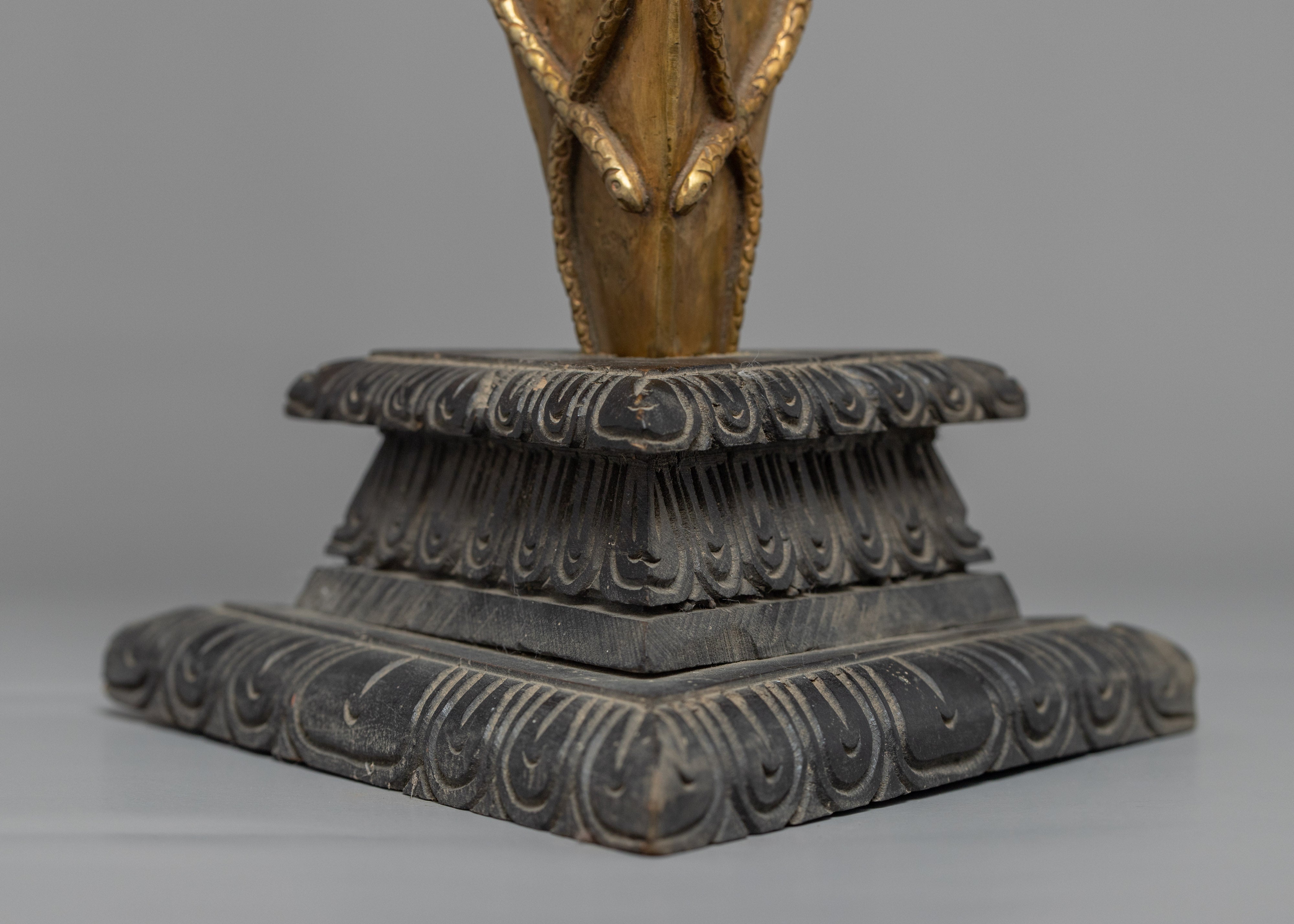 Buddhist Ritual Dragger | Phurba | Religious Altar Supplies