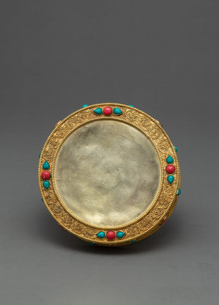 Ornate Gold Mandala | Buy Ritual Offering Set Online