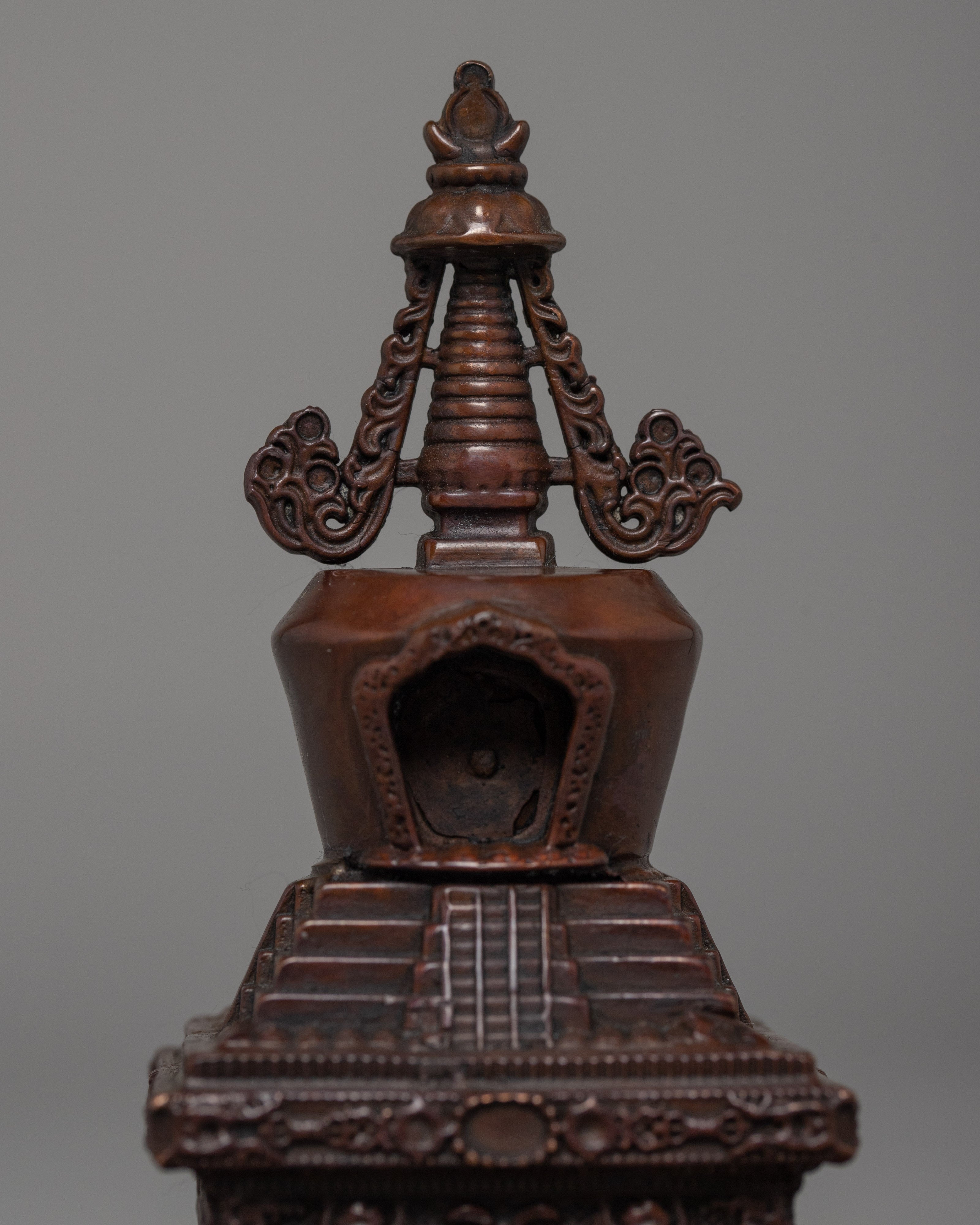 Tibetan Stupa | Handcrafted Chorten | Religious Home Decor