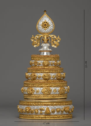 24K Gold Plated Mandala | Home Decor Gifts
