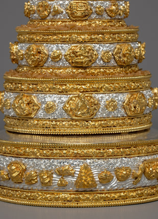 24K Gold Plated Mandala | Home Decor Gifts