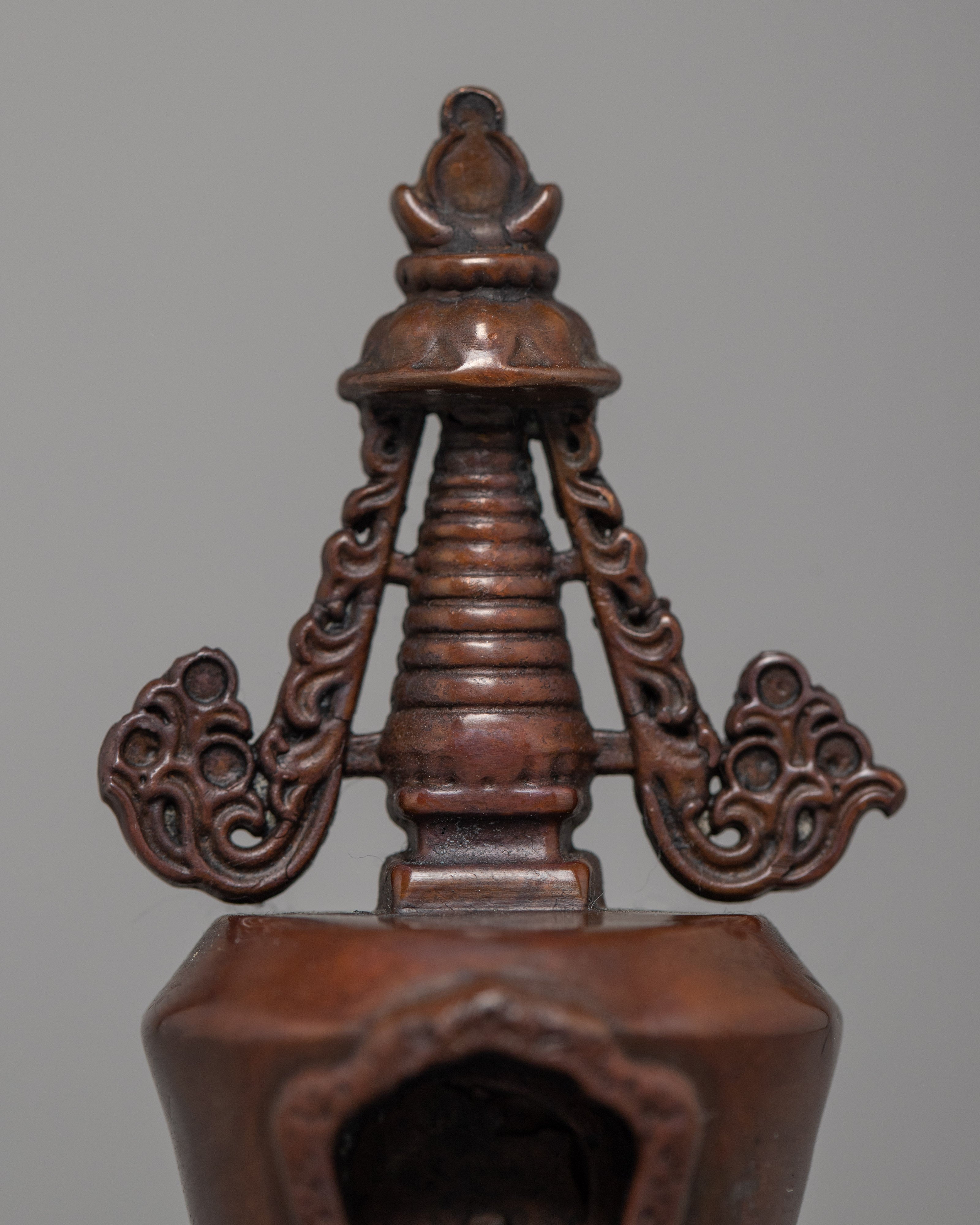 Tibetan Stupa | Handcrafted Chorten | Religious Home Decor