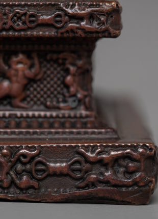 Tibetan Stupa | Handcrafted Chorten | Religious Home Decor