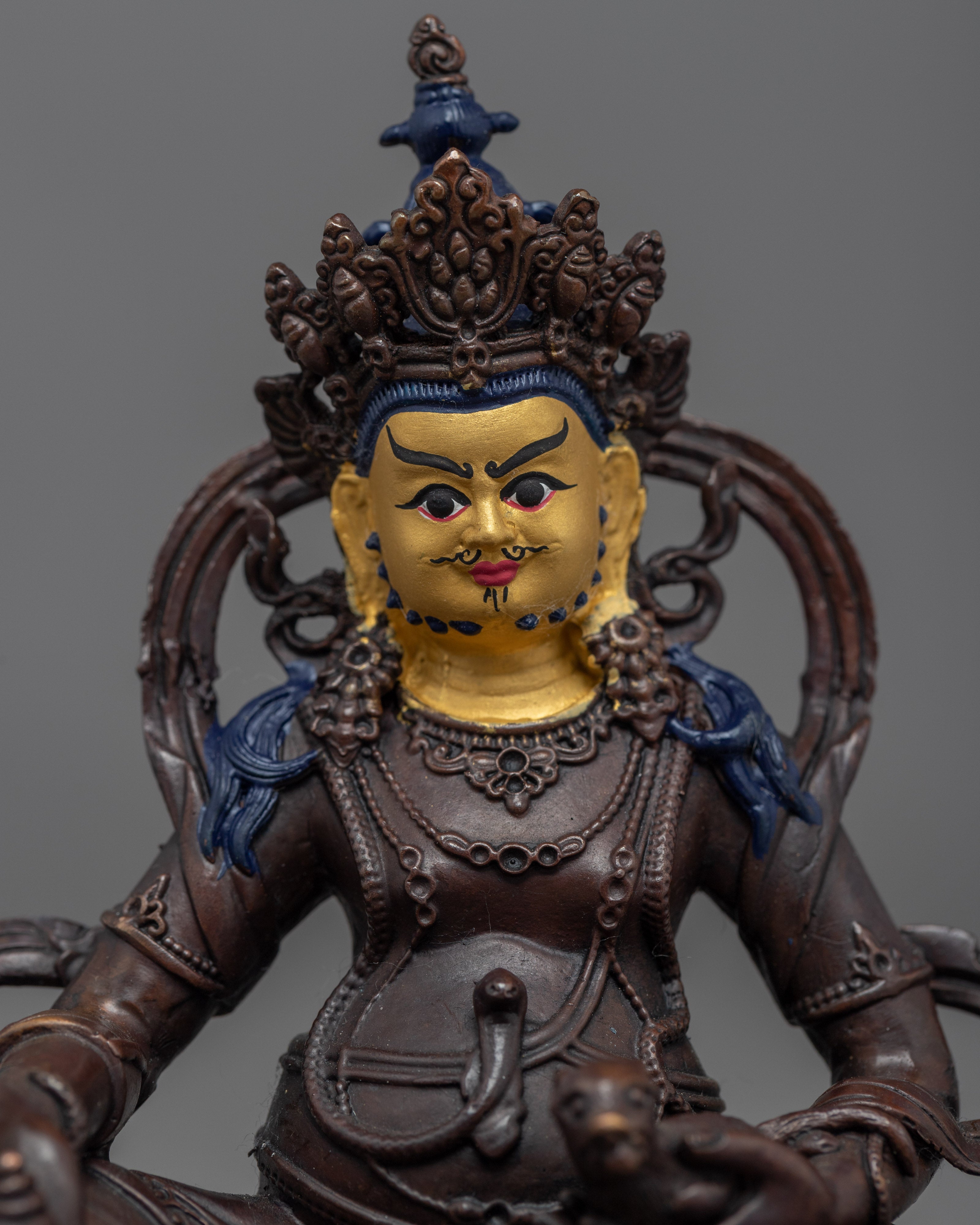 Dzambhala Statue | Wealth Deity | Buddhist Figurine