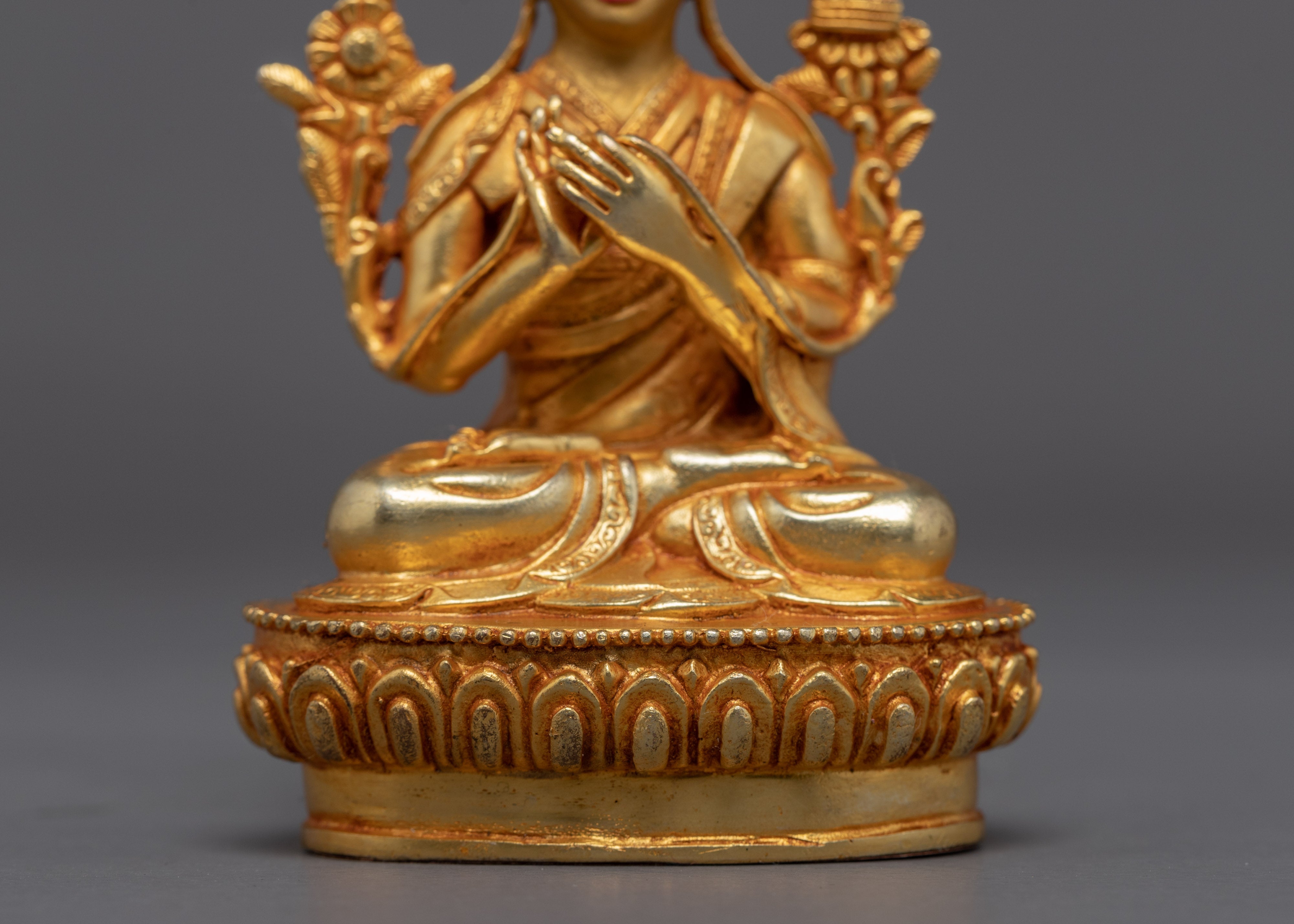 Tsongkhapa Statue | Buddhist Master Sculpture | Nepal Artwork