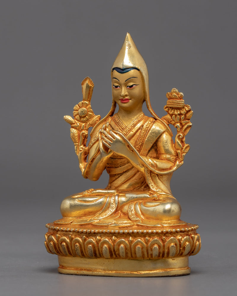 Tsongkhapa Statue | Buddhist Master Sculpture | Nepal Artwork