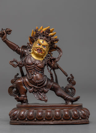 Vajrapani Statue | Religious Indoor Figurine | Buddhist Artifacts
