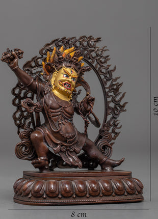 Vajrapani Statue | Religious Indoor Figurine | Buddhist Artifacts