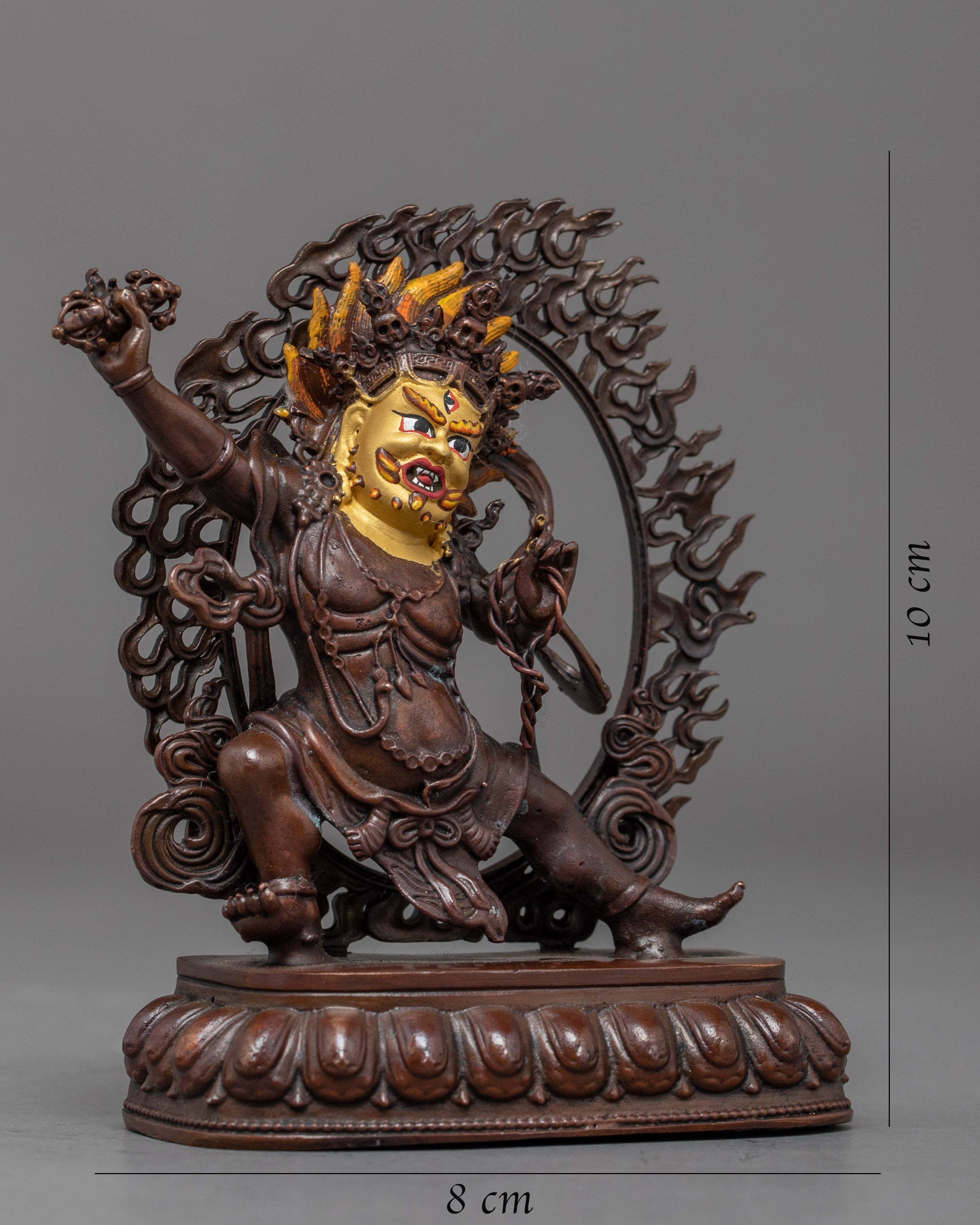 Vajrapani Statue | Religious Indoor Figurine | Buddhist Artifacts
