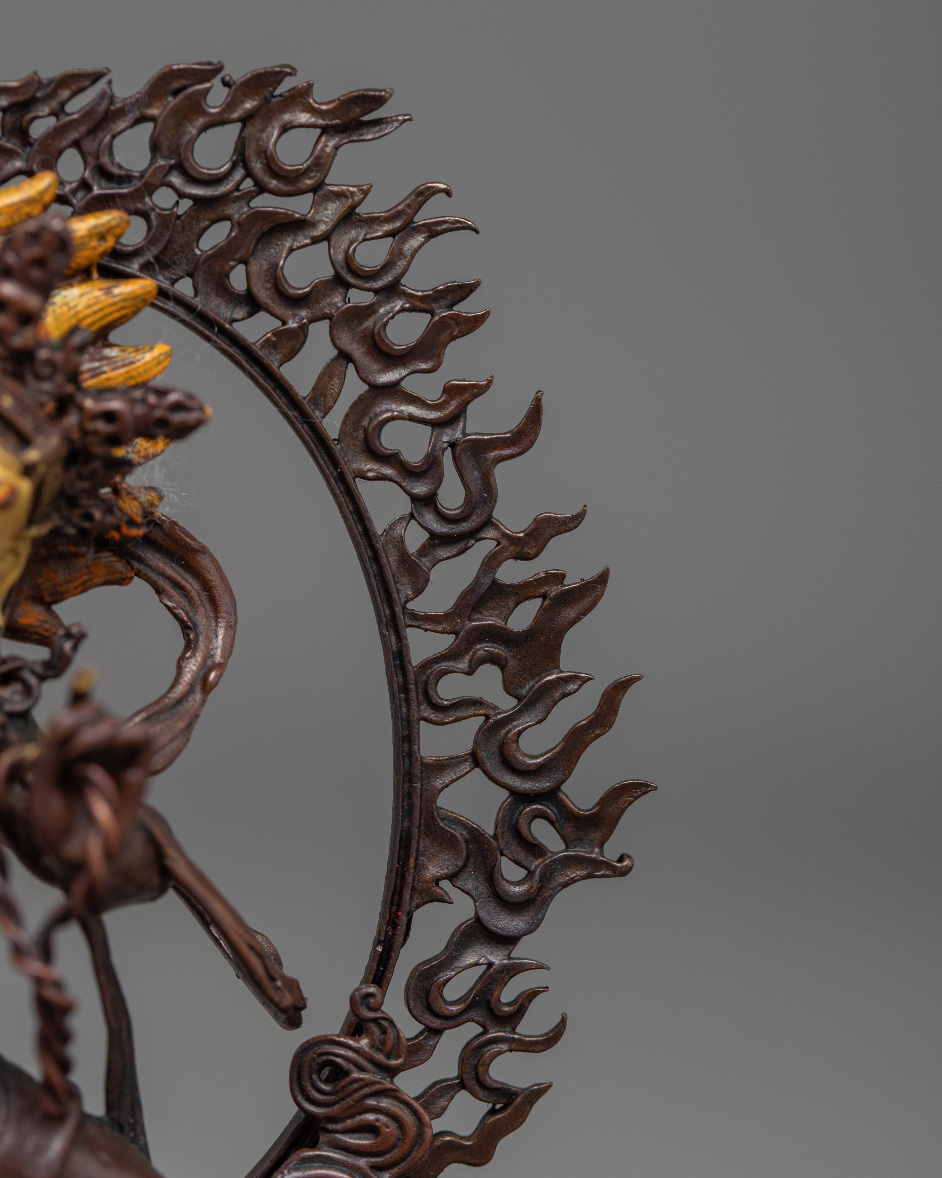 Vajrapani Statue | Religious Indoor Figurine | Buddhist Artifacts
