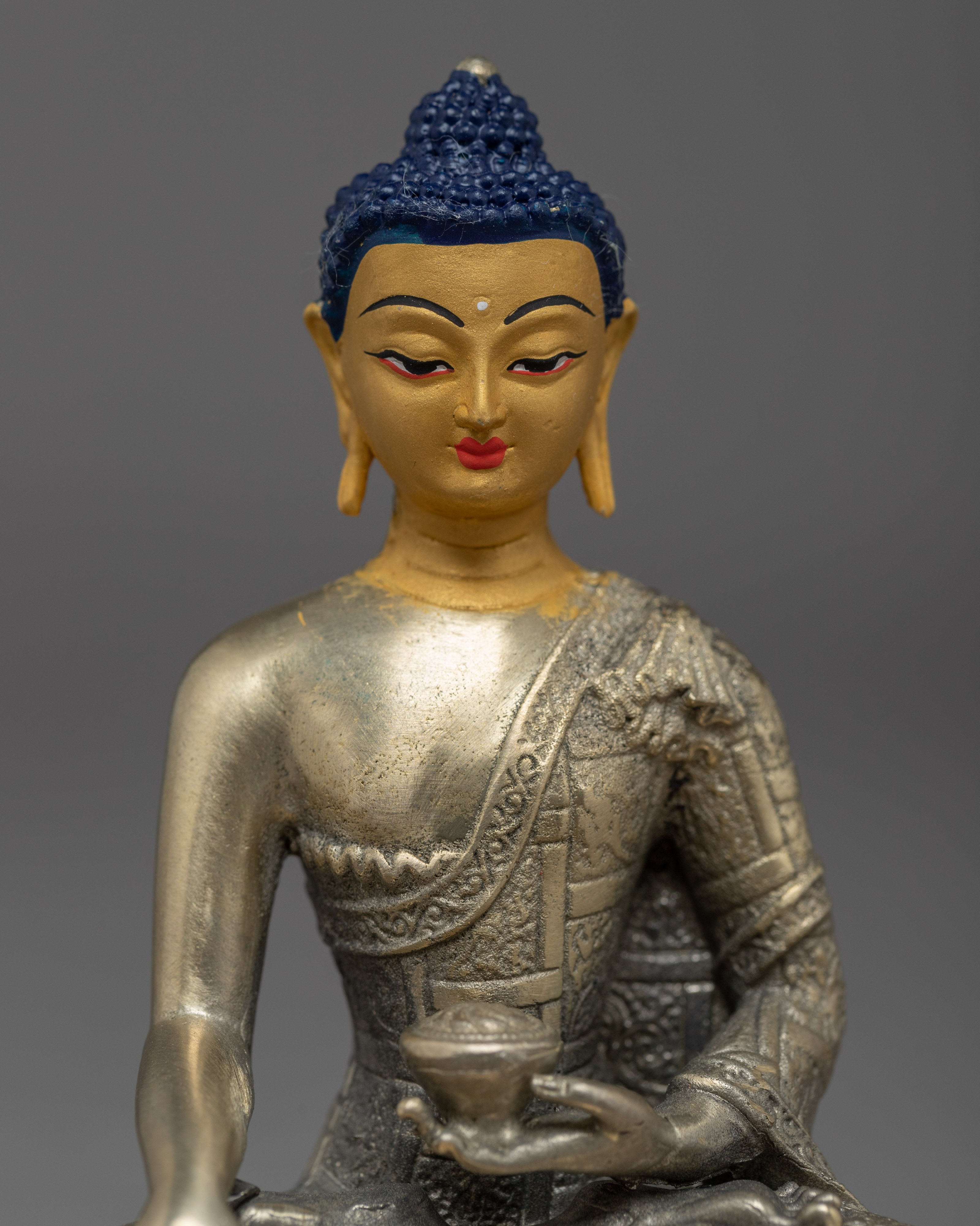 Shakyamuni Buddha Statue | Miniature Sculpture | Religious Artifacts