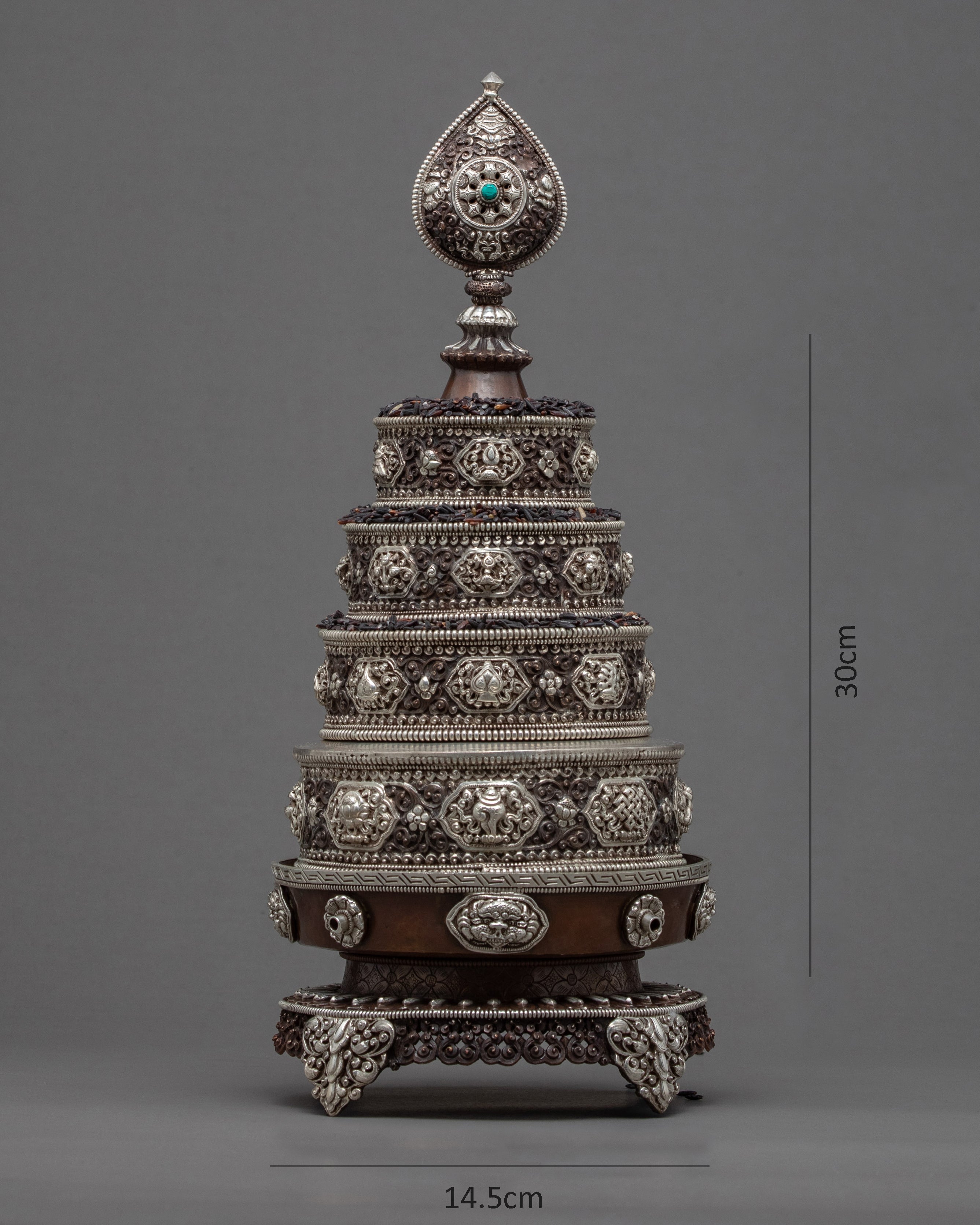 Religious Mandala Set | Tibetan Ritual Item | Himalayan Craft