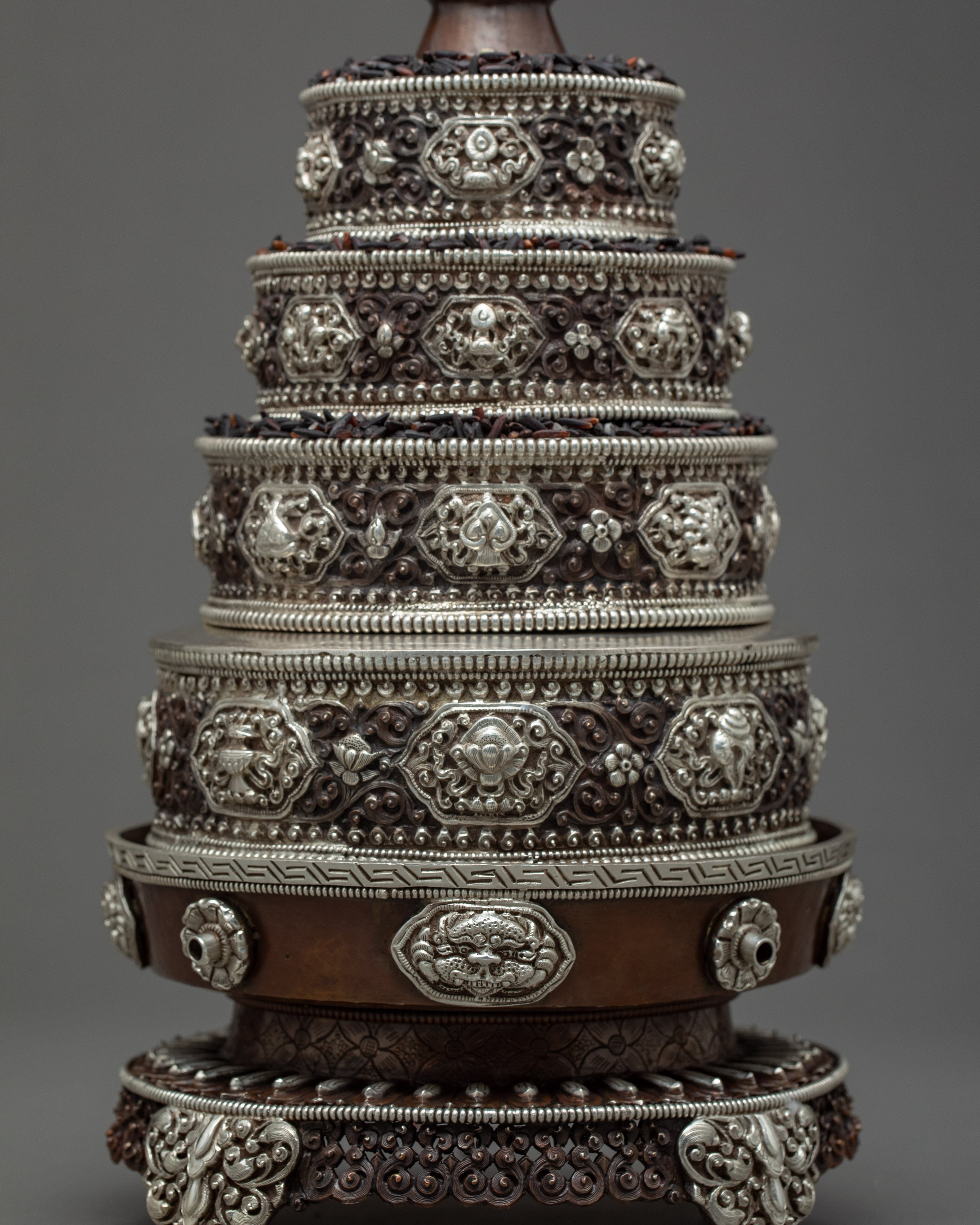 Religious Mandala Set | Tibetan Ritual Item | Himalayan Craft