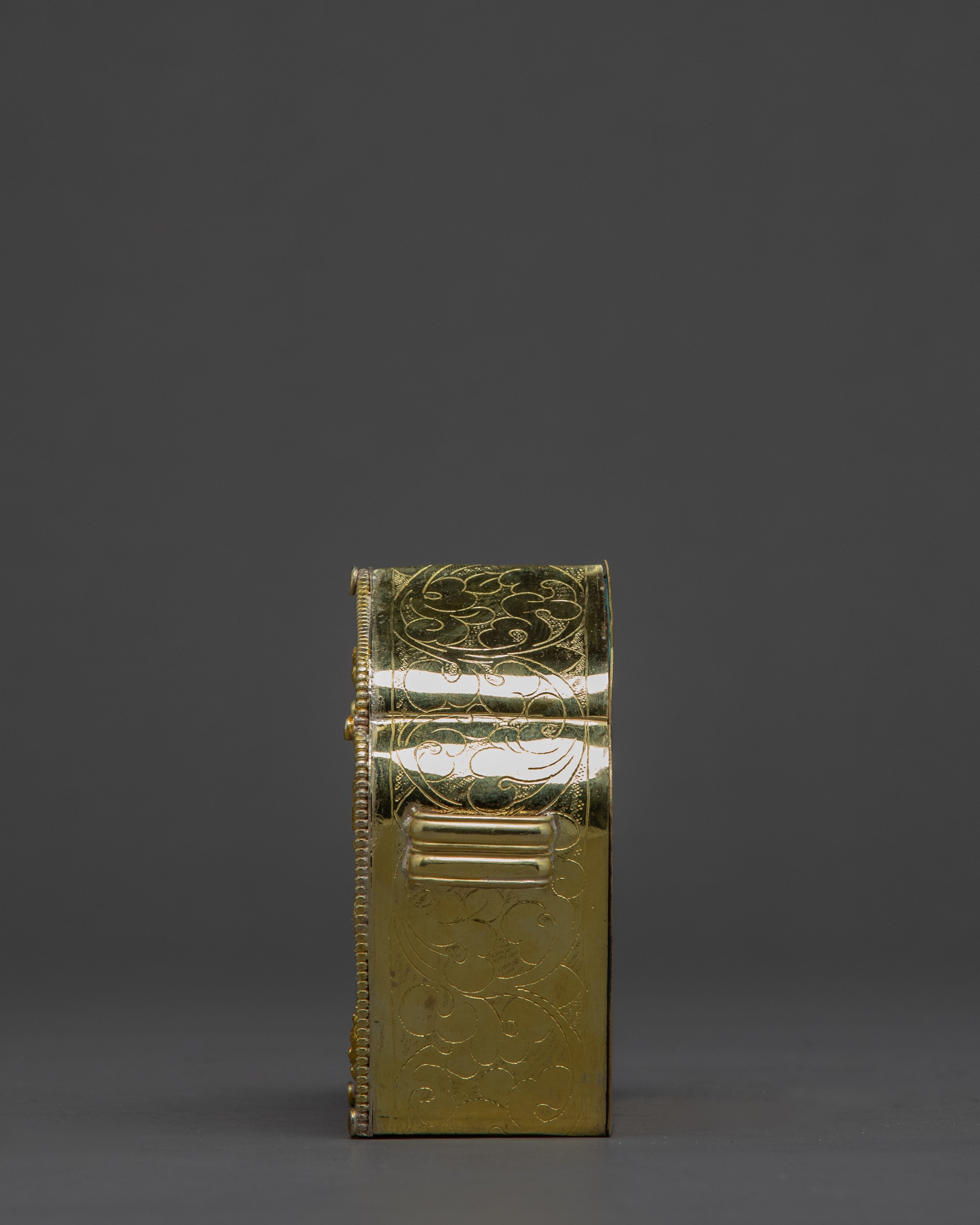 Antique Tibetan Ghau Box | Buddhist Altar Box | Vintage Decor