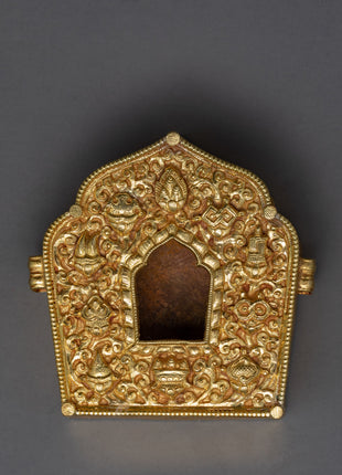 Tibetan Ghau Box | Buddhist Altar Decorations | Handmade Ritual Items
