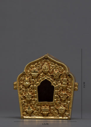 Tibetan Ghau Box | Buddhist Altar Decorations | Handmade Ritual Items