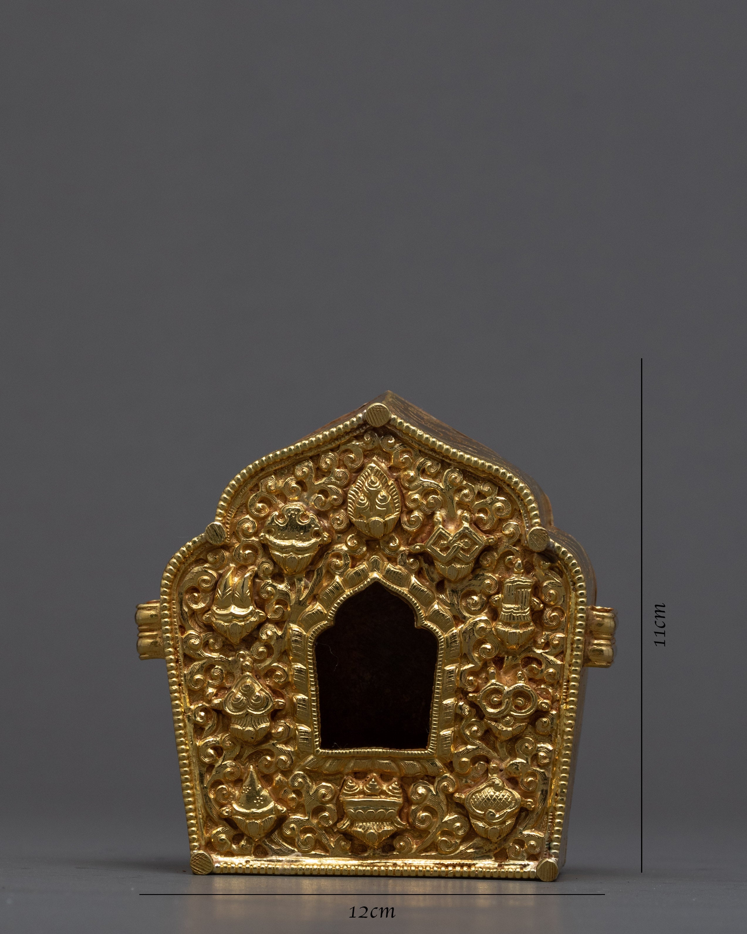 Tibetan Ghau Box | Buddhist Altar Decorations | Handmade Ritual Items