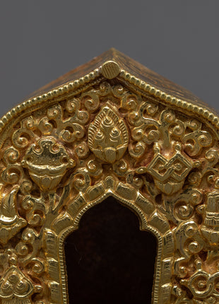 Tibetan Ghau Box | Buddhist Altar Decorations | Handmade Ritual Items