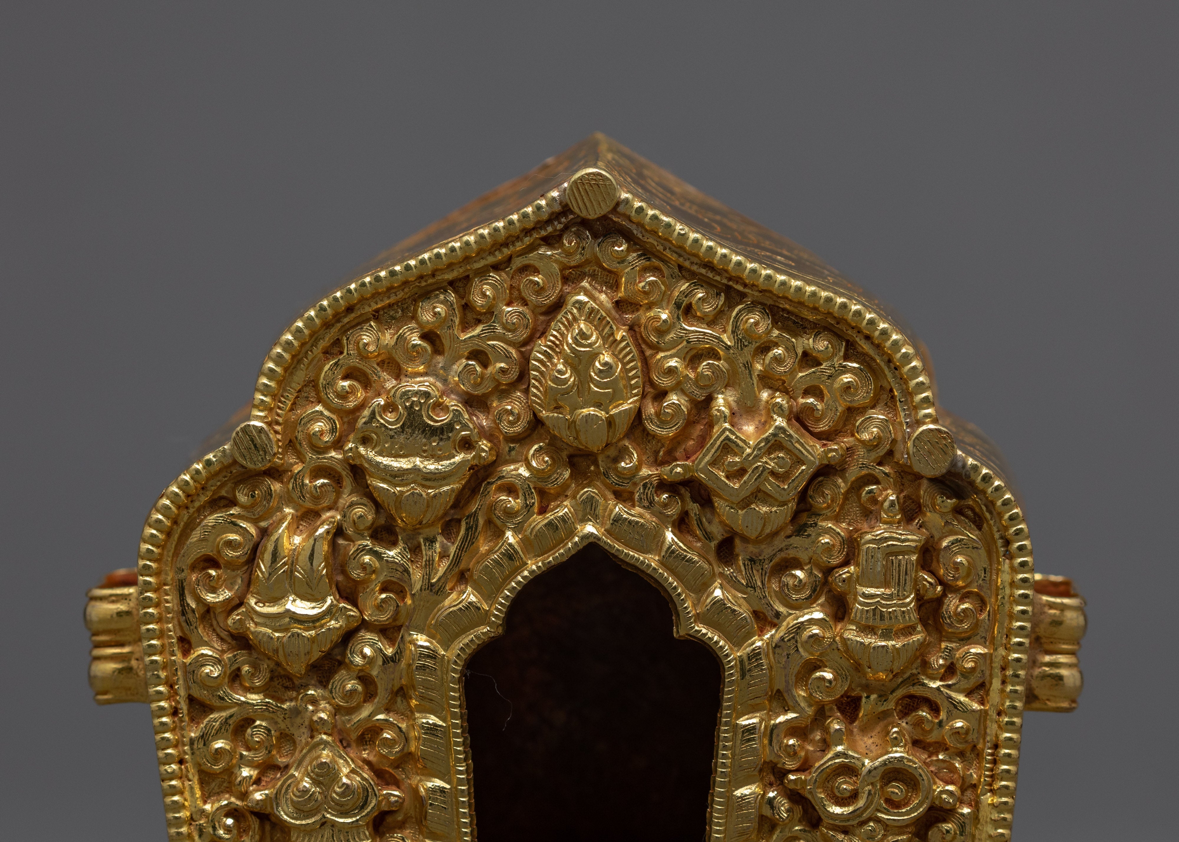 Tibetan Ghau Box | Buddhist Altar Decorations | Handmade Ritual Items