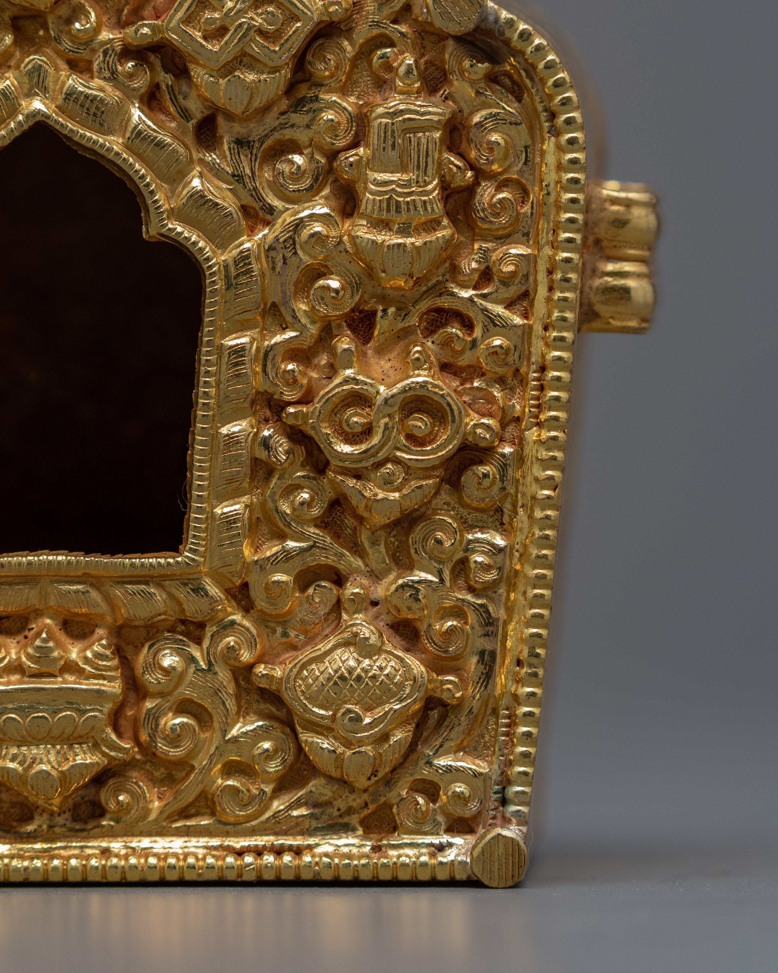 Tibetan Ghau Box | Buddhist Altar Decorations | Handmade Ritual Items