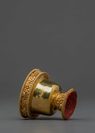 Water Offering Bowls | Handcrafted Ritual Items | Tibetan Altar Offerings