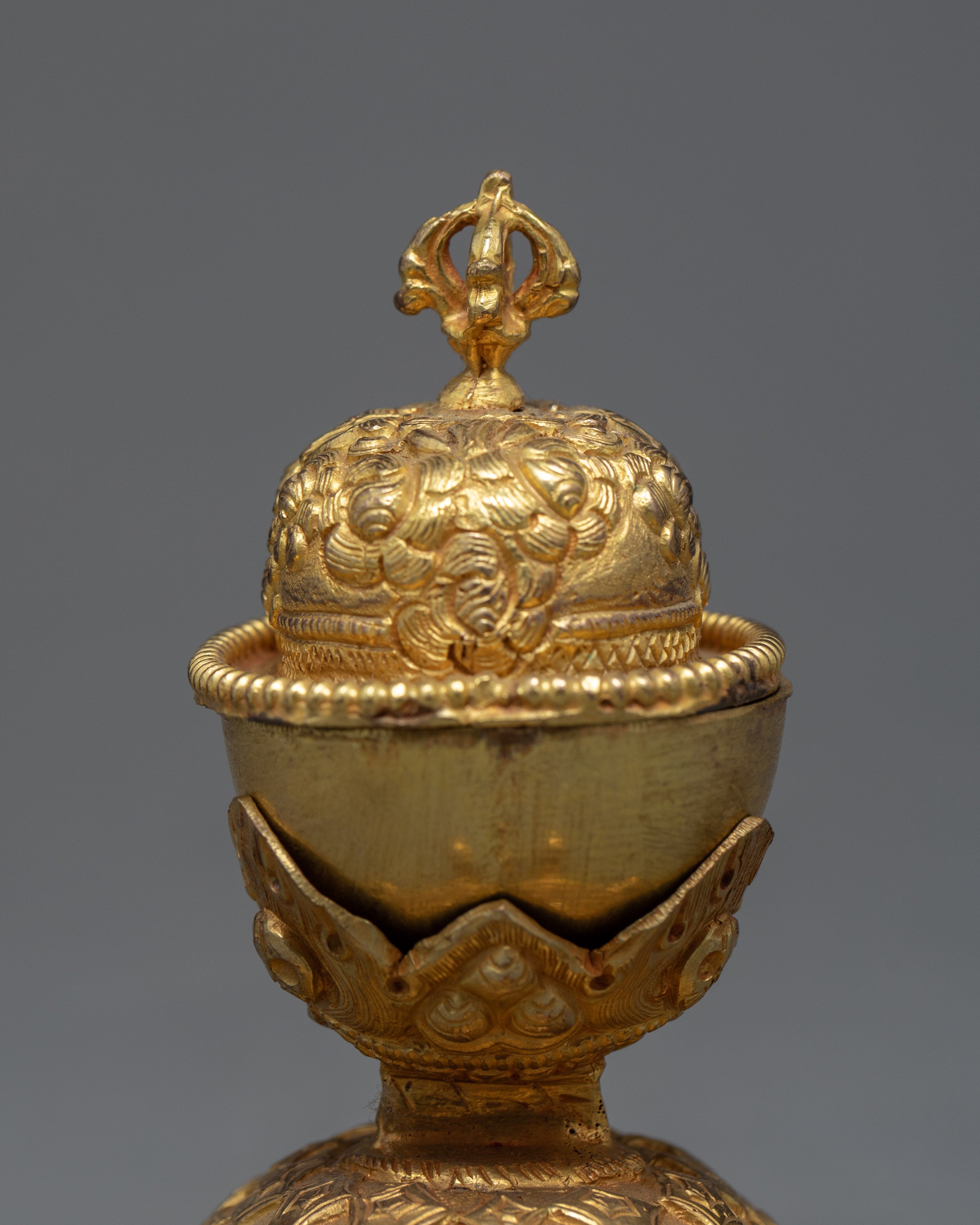 Decorated Kapala Set | Ritual Item | Nepal Antique