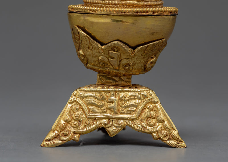 Altar Shrines Kapala Set | Skull Cup | Nepal Art and Craft