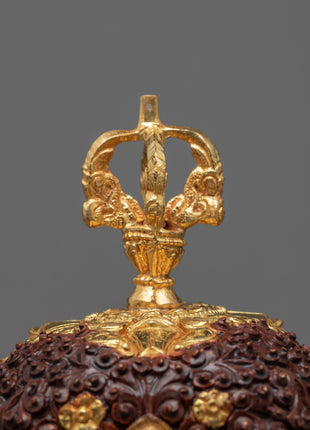 Buddhist Kapala Set | Skull Cup | Ritual Items from Nepal